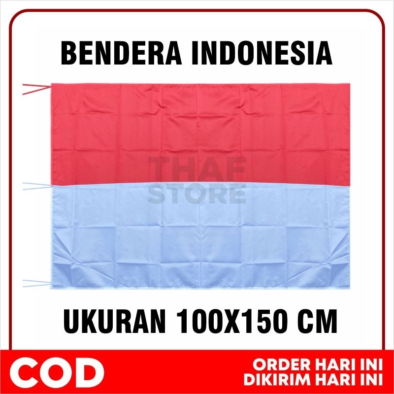 BENDERA MERAH PUTIH INDONESIA 100X150