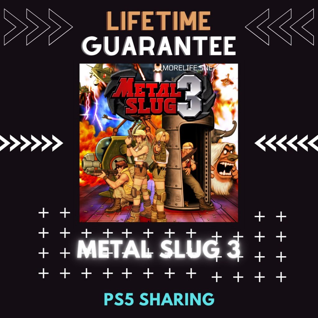 Metal Slug 3, PS5 Digital Sharing