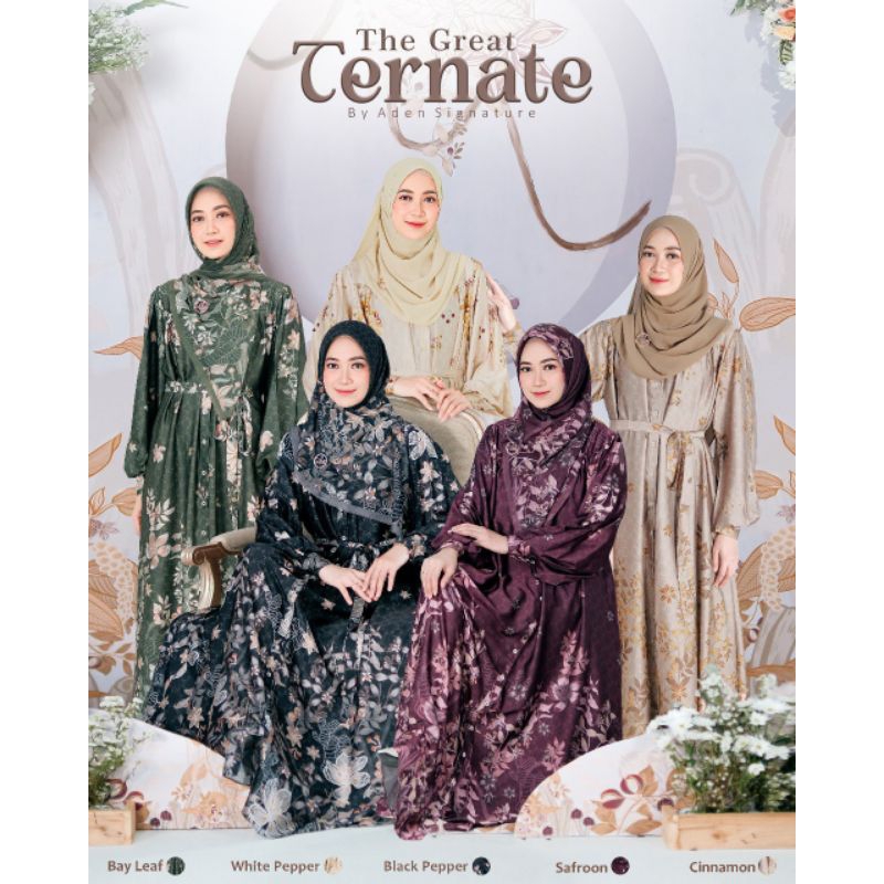 [READY] Gamis The Great Ternate Original by Aden Signature GAMIS ADEN HIJAB