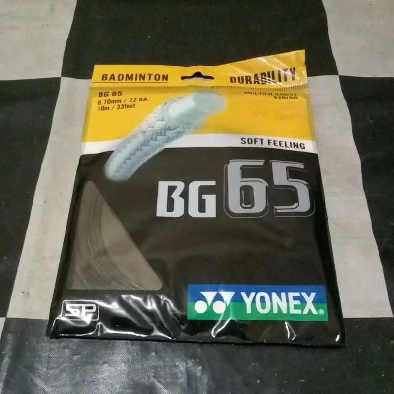 senar raket badminton Yonex bg 65 ori