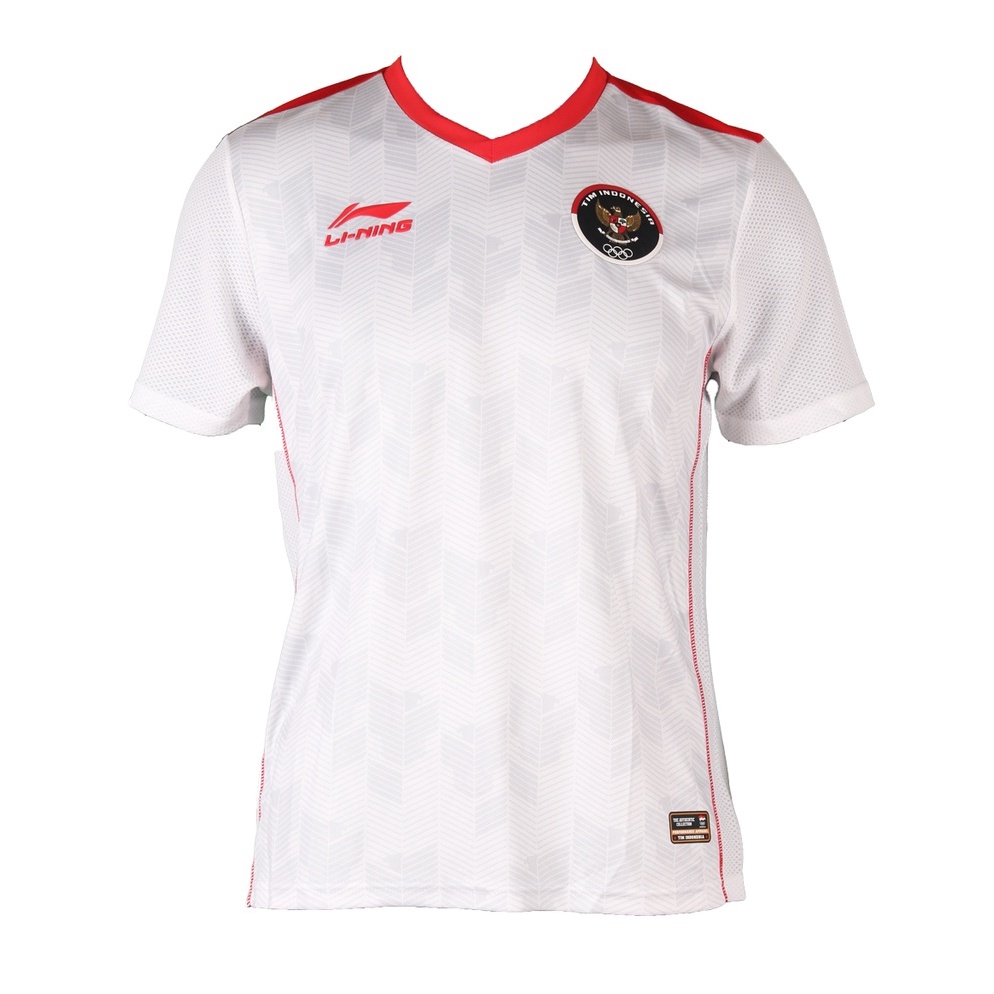 KODE C4Q6 DEECT LiNing Playing Kit TShirt ATSSC192 White Sea Games Edition