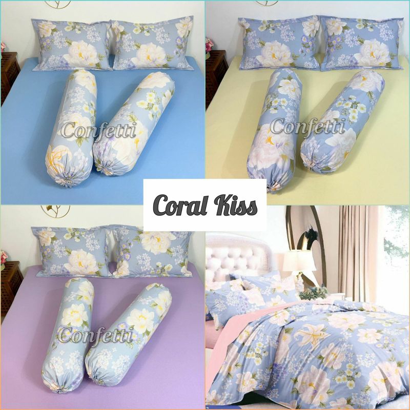 Sprei Confetti motif terbaru || Sprei kaos || Sprei anti geser