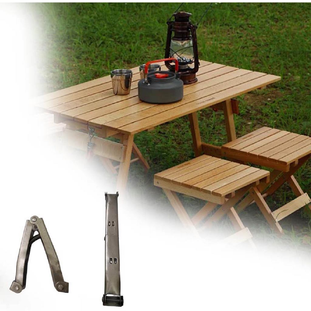 OneKlik - Portable Engsel Meja Lipat Besi 240mm,Flexible Engsel Untuk Meja Kecil