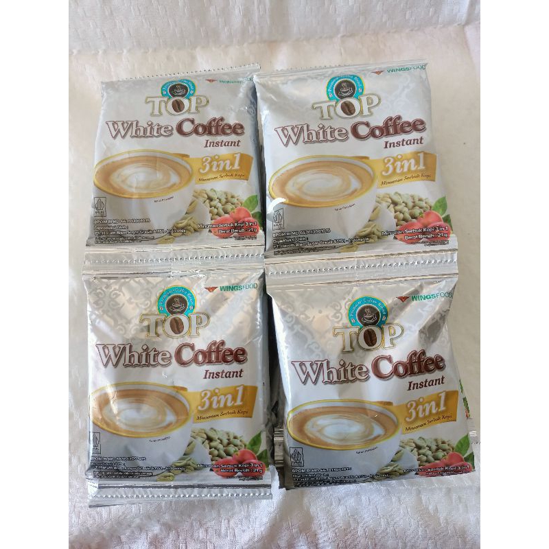 

TOP WHITE COFFEE 3 IN 1 10PCS