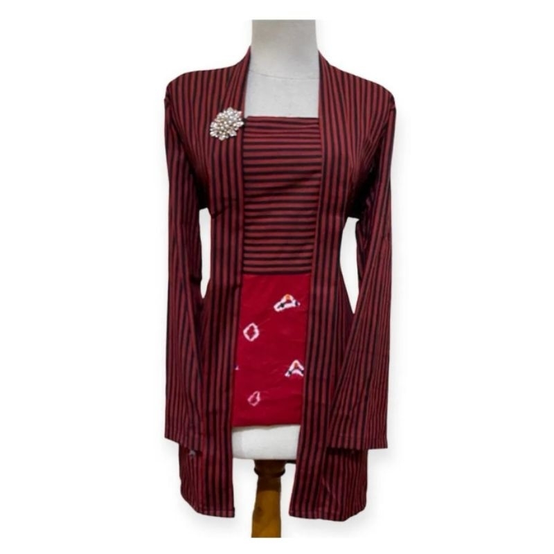 Kebaya Kutubaru Modern Kebaya Lurik Ori Premium Kebaya Kondangan Kebaya Wisuda Hijab Batik Modern
