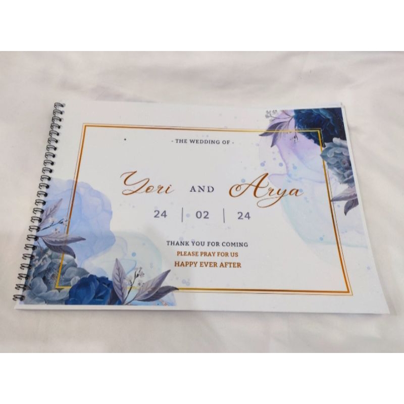 Buku tamu wedding