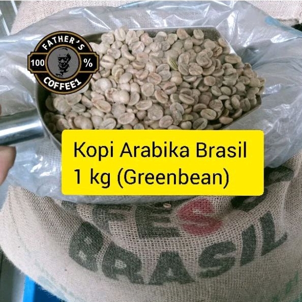 

Kopi Arabika Brasil 1Kg (Greenbean) Kopi import Dari Luar Negeri
