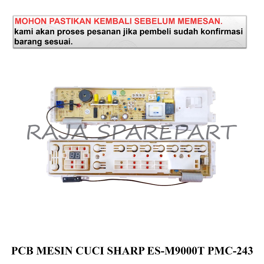 PMC-243 PANEL / MODUL MESIN CUCI / PCB MESIN CUCI SHARP ES-M9000T