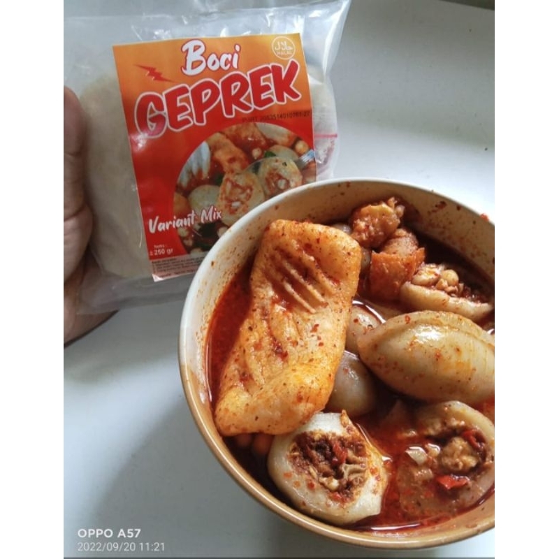 

Boci geprek baso aci geprek