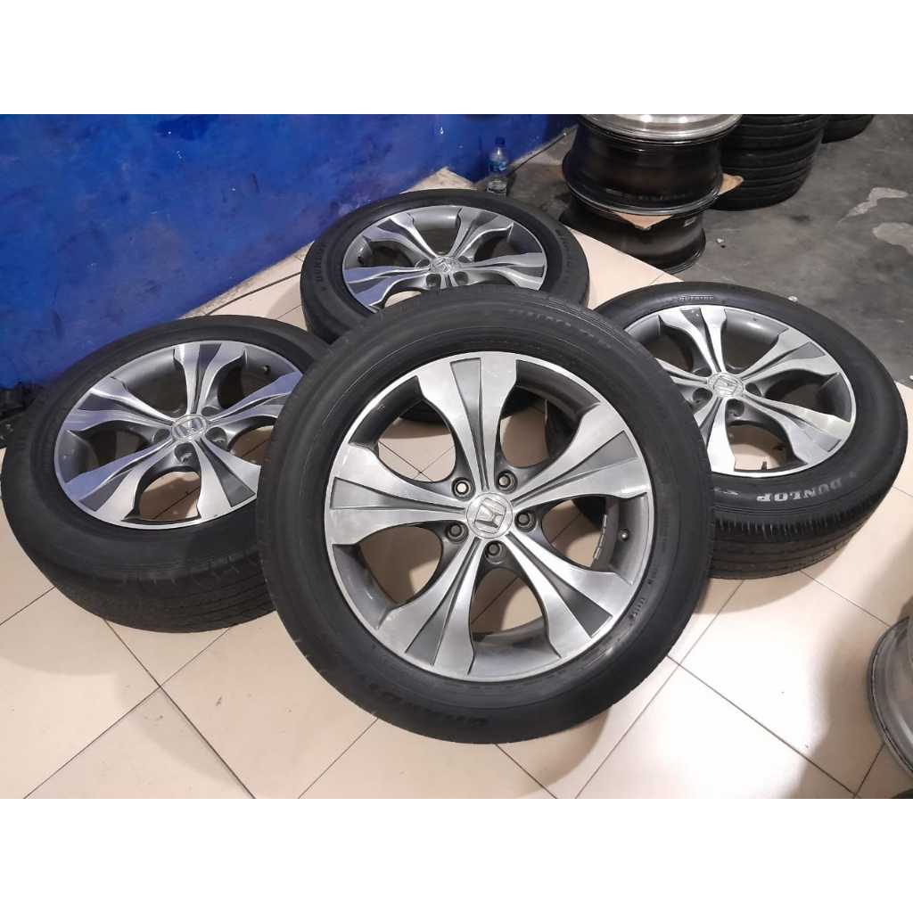 VELG MOBIL CRV RING 18 DAN BAN 225/60 R18 OEM BEKAS/SEKEN MURAH