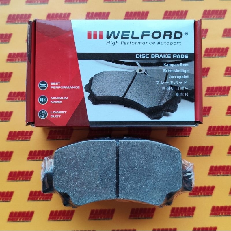 KAMPAS REM CAKRAM / BRAKEPAD Suzuki Karimun 01-06 (kotak) #55810B75F32N000