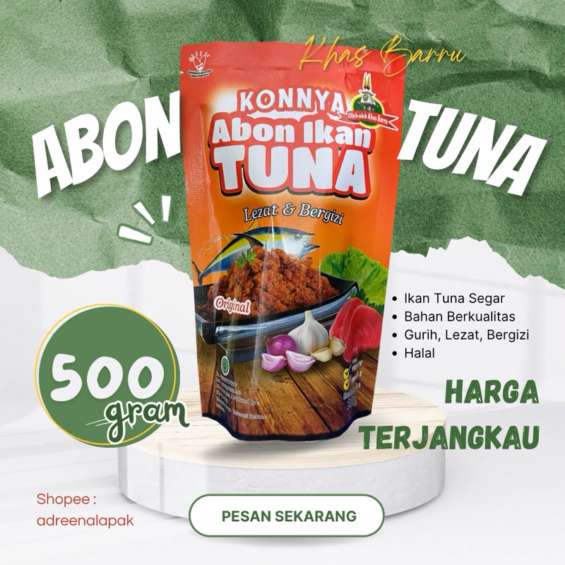 

Abon Ikan Tuna 500 Gram | Abon Ikan Tuna | Abon Ikan