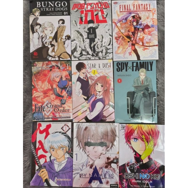 Buku Anime Komik/manga Vol 1 Bahasa Indonesia