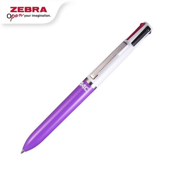 

Pena Jel Zebra 4 colors in 1 A4C 0.7mm / (Per 12) Pulpen Gel