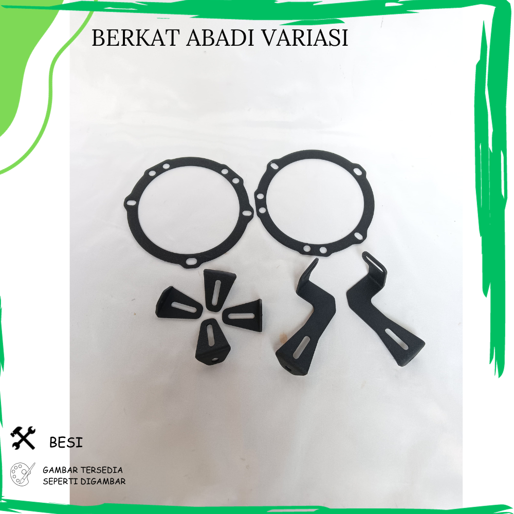 BRACKETLAMPU FOGLAMP TOYOTA AVANZA CALYA AGYA ALL NEW RUSH BRAKET FOGLAMP MOBIL LAMPU BILED PROJIE