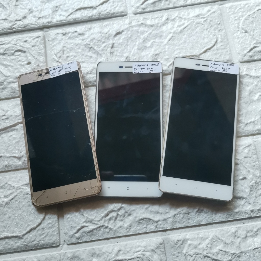 LCD Frame Xiaomi Redmi 3 / 3 Pro / 3x / 3s Copotan | Minus (Lihat Foto Variasi) | ABS
