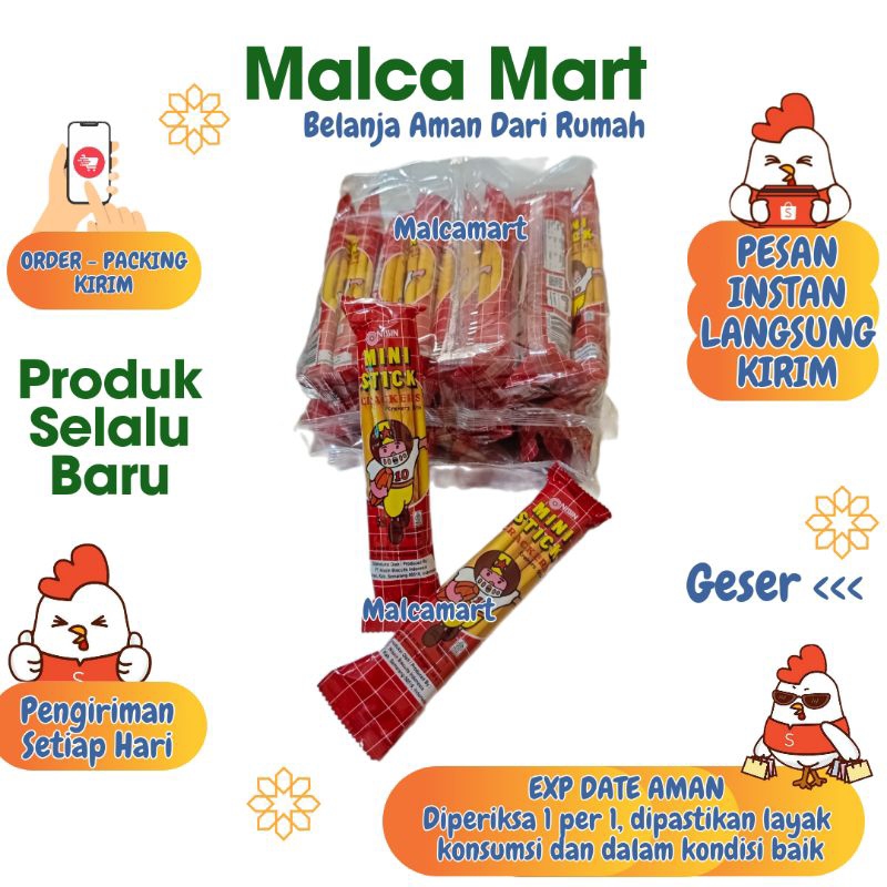 

Nissin Mini Stick Crackers 10 pcs @25 gram