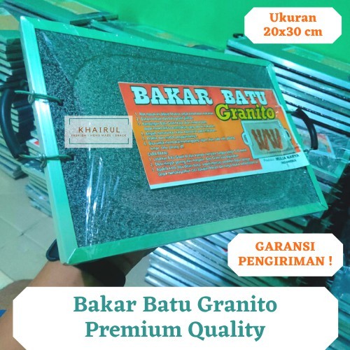 Alat panggangan pemanggang Batu Bakar Granito Bakar batu granito Original Kualitas Premium ALAT GRIL