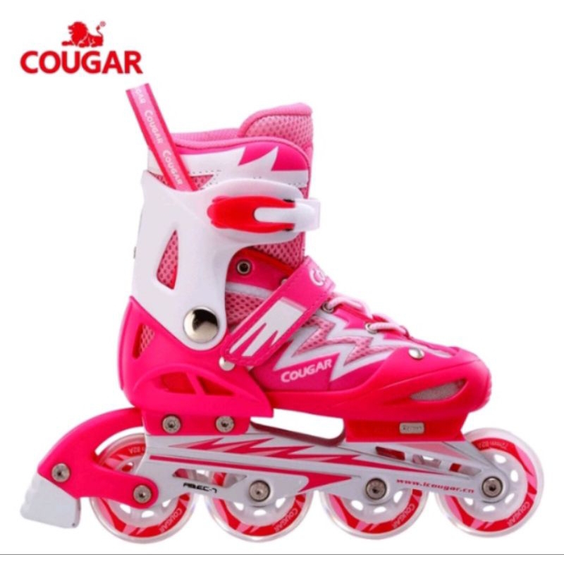 Sepatu Roda Inline skate Cougar size L PRELOVED VGC