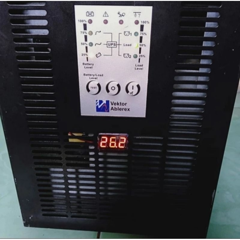 UPS MODIFIKASI vektor  ONLINE PSW aki  24volt DC. UPS 1kva 800WATT body full BESI
