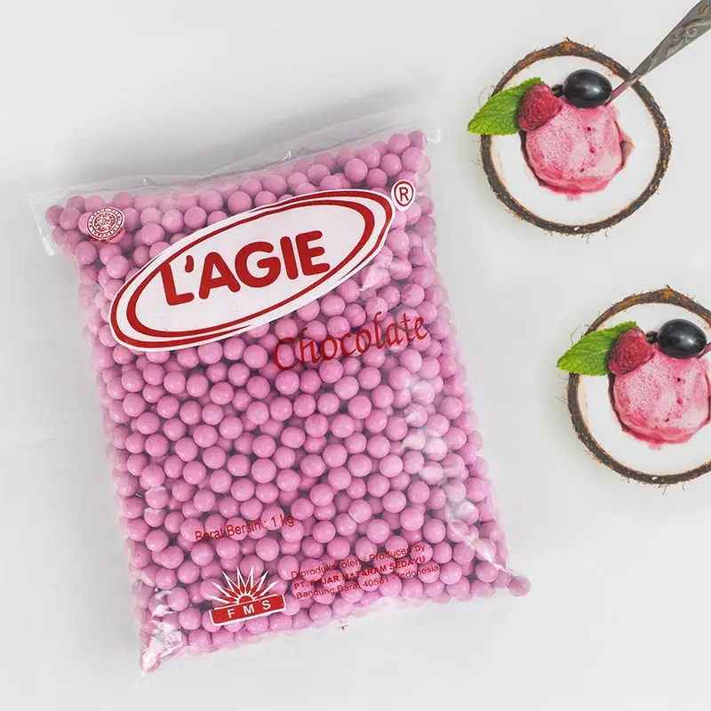 

Lagie Cokelat Kiloan Biskuit Merah Muda Pink 1Kg