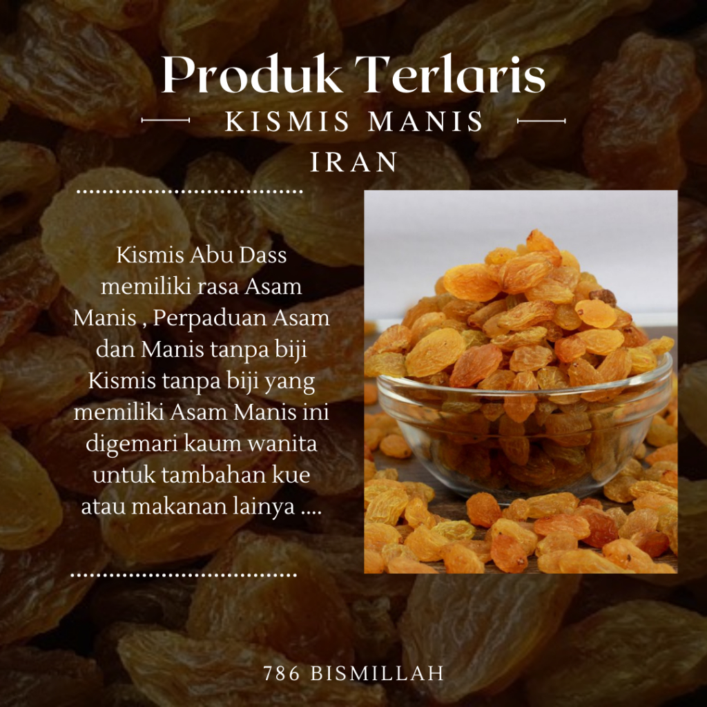 

KISMIS ABU DASS GOLDEN | GOLDEN RAISINS ABU DASS | ABU DASS REPACK | KISMIS ABU DASS | RAISINS | ABU