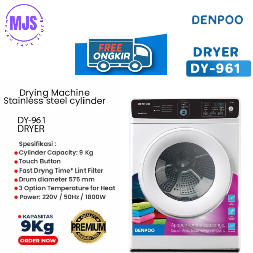 Mesin Pengering Baju Denpoo Dryer DY-961
