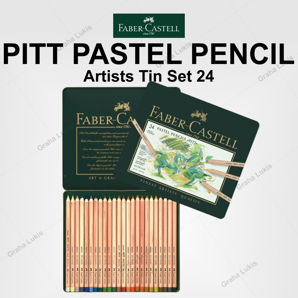 

Faber Castell Artists' 24 Pitt Pastel Pencils
