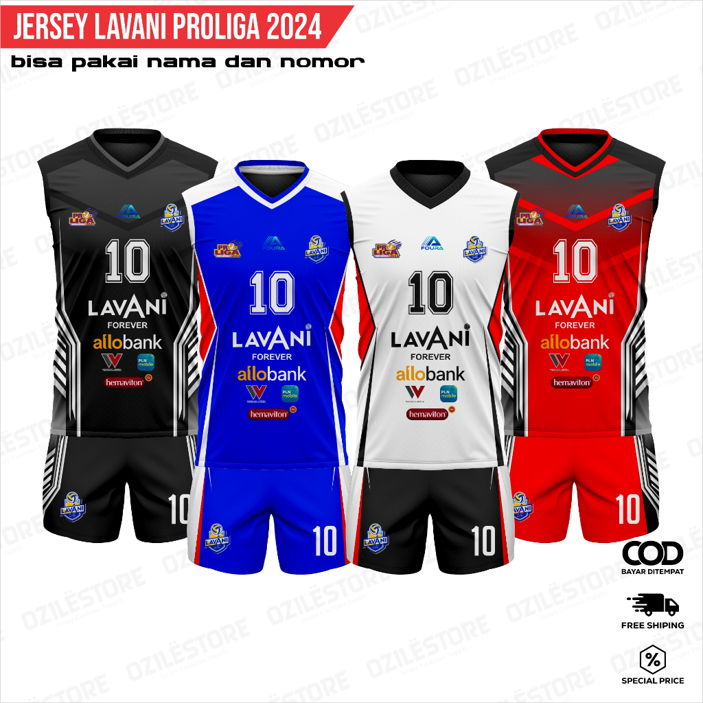 Kaos Jersey LAVANI PROLIGA 2024