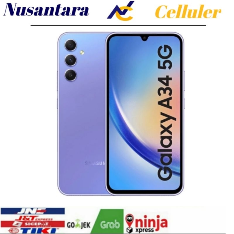 HP SAMSUNG GALAXY A34 RAM 8 GB ROM 128 GB [Jaringan 5G] Garansi resmi