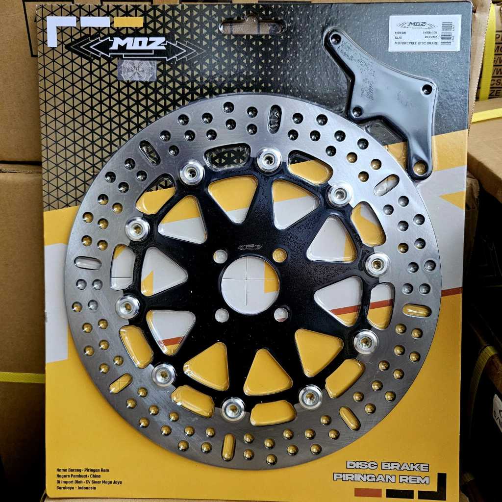 Piringan Cakram Smash Shogun 125 TDR Lebar 300 mm MOS Bulat DATAR