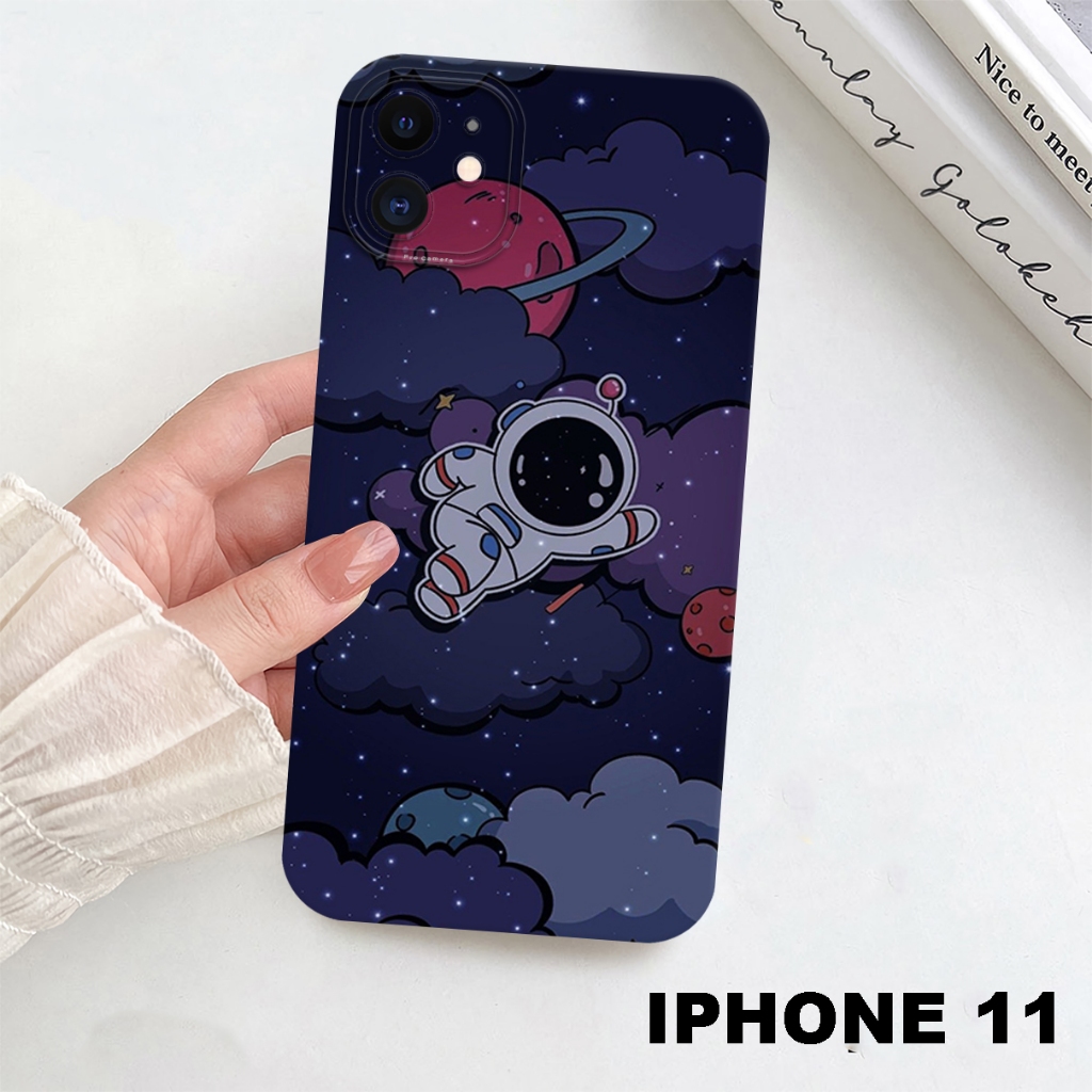 AC44/SOFTCASE PROCAMERA IPHONE 11 DAN ALL TYPE  MOTIF NASA/SOFCASE /SOFT CASE/SILICON/SILIKON/PRO CA