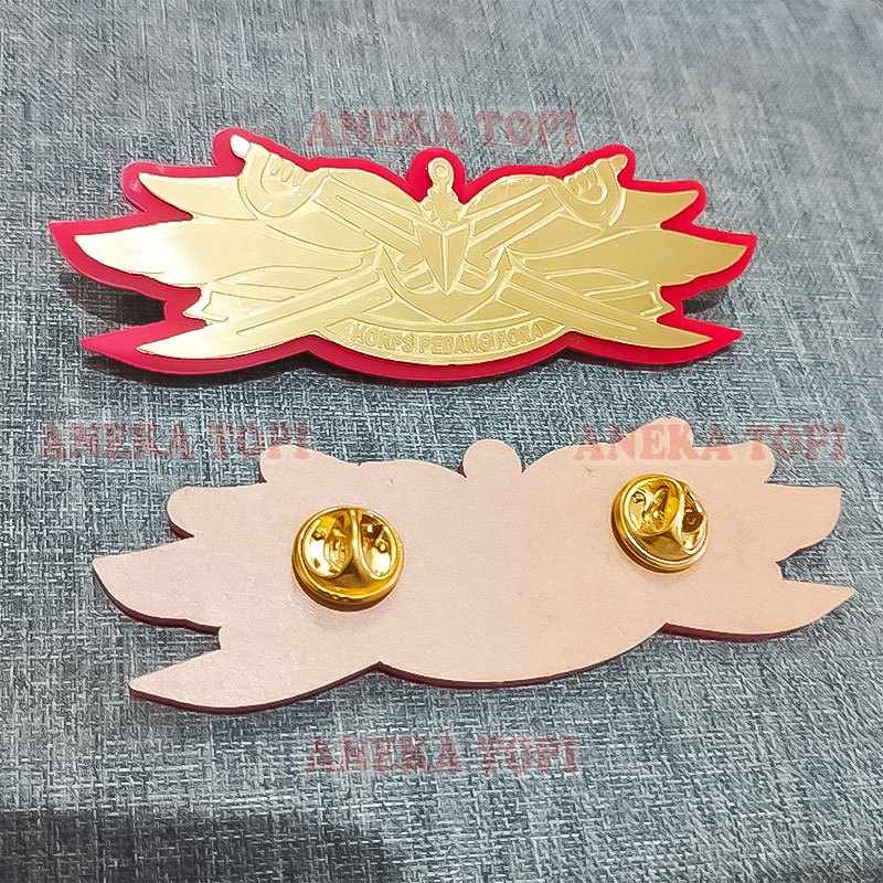 Pin Logo Korps Pedang Pora Wing Pedang Pora - Aneka Topi