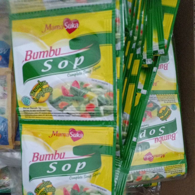 

Bumbu Sop Mamasuka 5gr (isi 12 pcs)