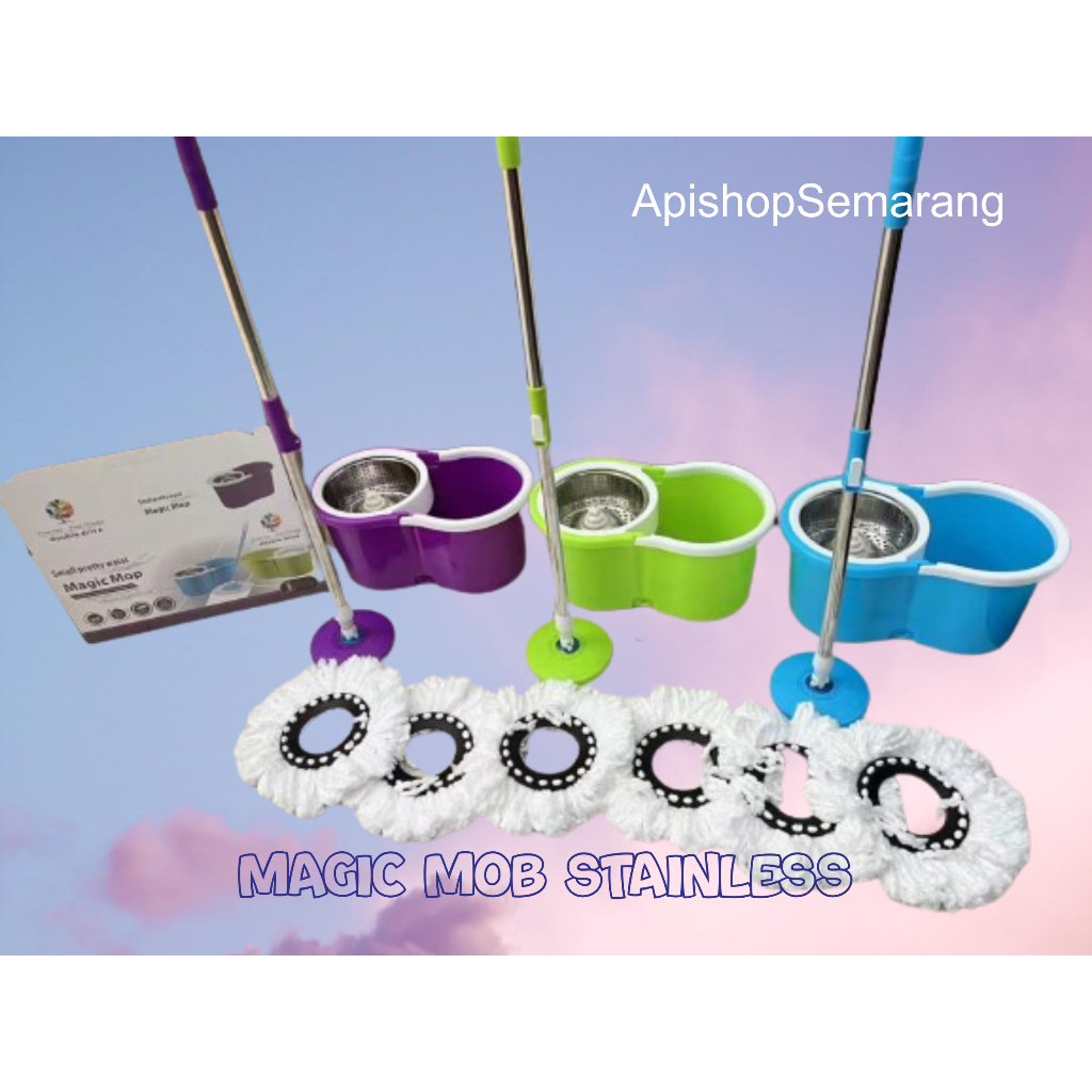 Alat Pel Mop Magic Putar/ Rotary Mop