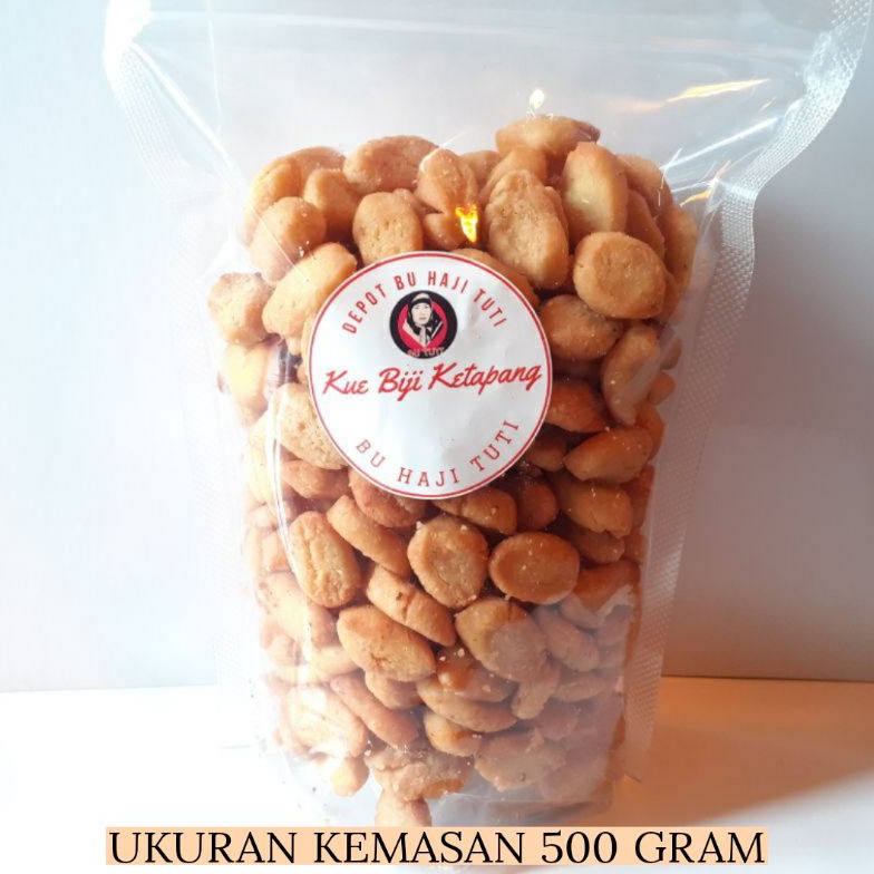 

Kue Biji Ketapang Betawi Super Renyah Wangi 5 gram