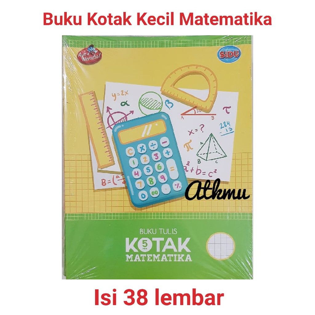 

Buku Kotak Kecil Matematika SIDU isi 38 Lembar