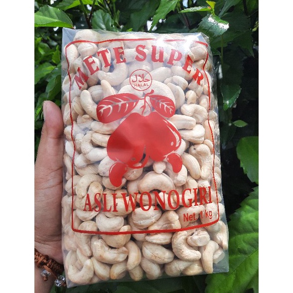 

PROMOKACANG METE MENTAH FRESH 1KG KACANG METE MENTAH SUPER METE MENTAH 1KG ASLI WONOGIRI