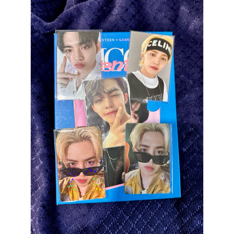Ready Stock - Update Photocard Scoups Seventeen Pc Seungcheol Cimumu Follow Japan Osaka Fukuoka Heav