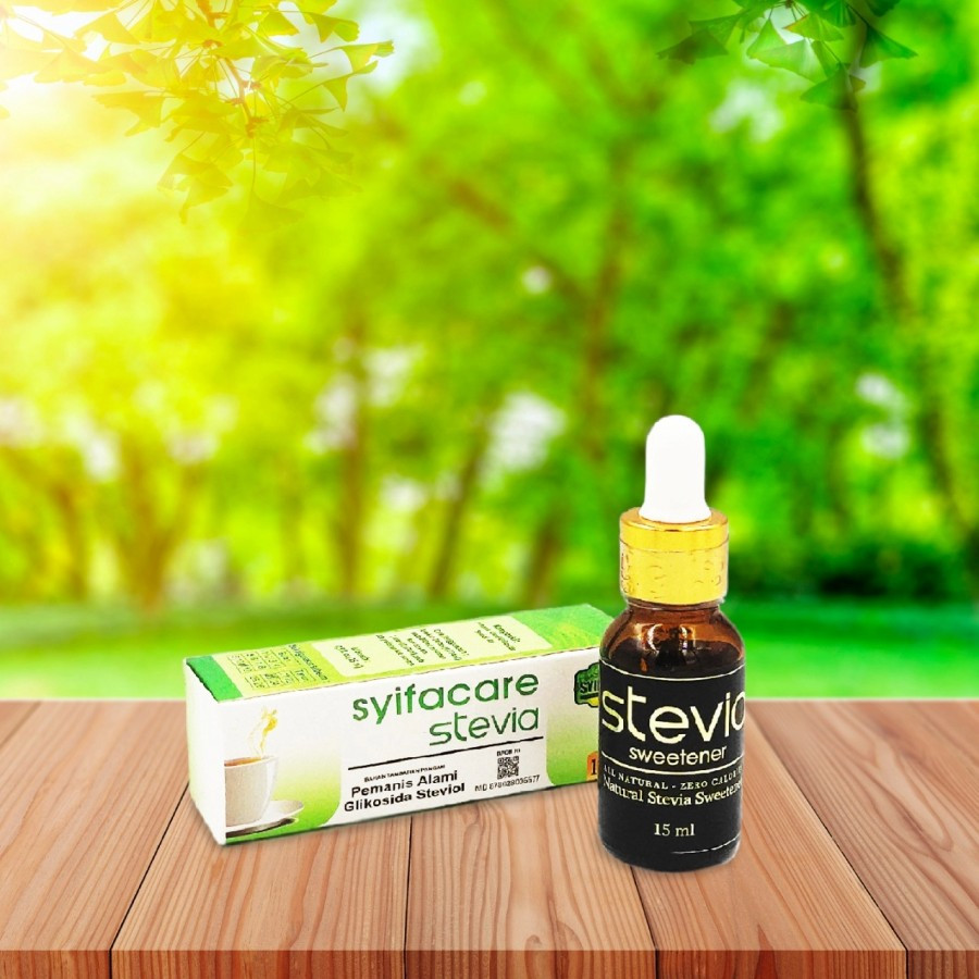 

Stevia Gula Cair Tetes Alami Sweetener Asli Original