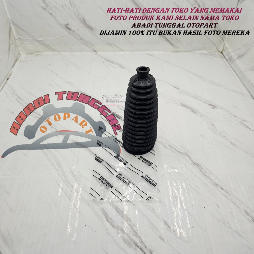 Boot stering karet abu stir rack end toyota all new avanza veloz xenia 2013-2021