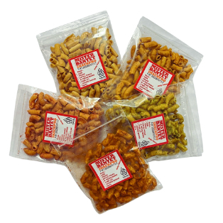 

Makaroni Bantet Bantat Daun Jeruk 70gr | Mister Bantet Tsk