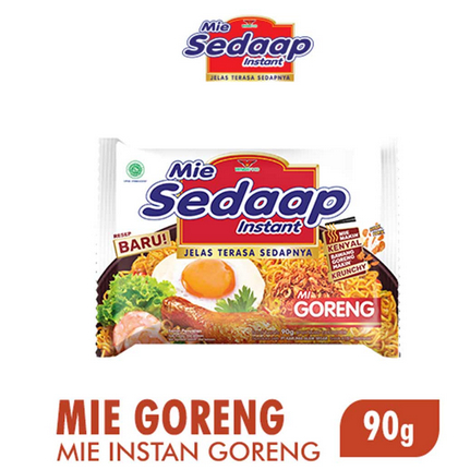 

Sedaap Mie Instant Goreng 90 Gram