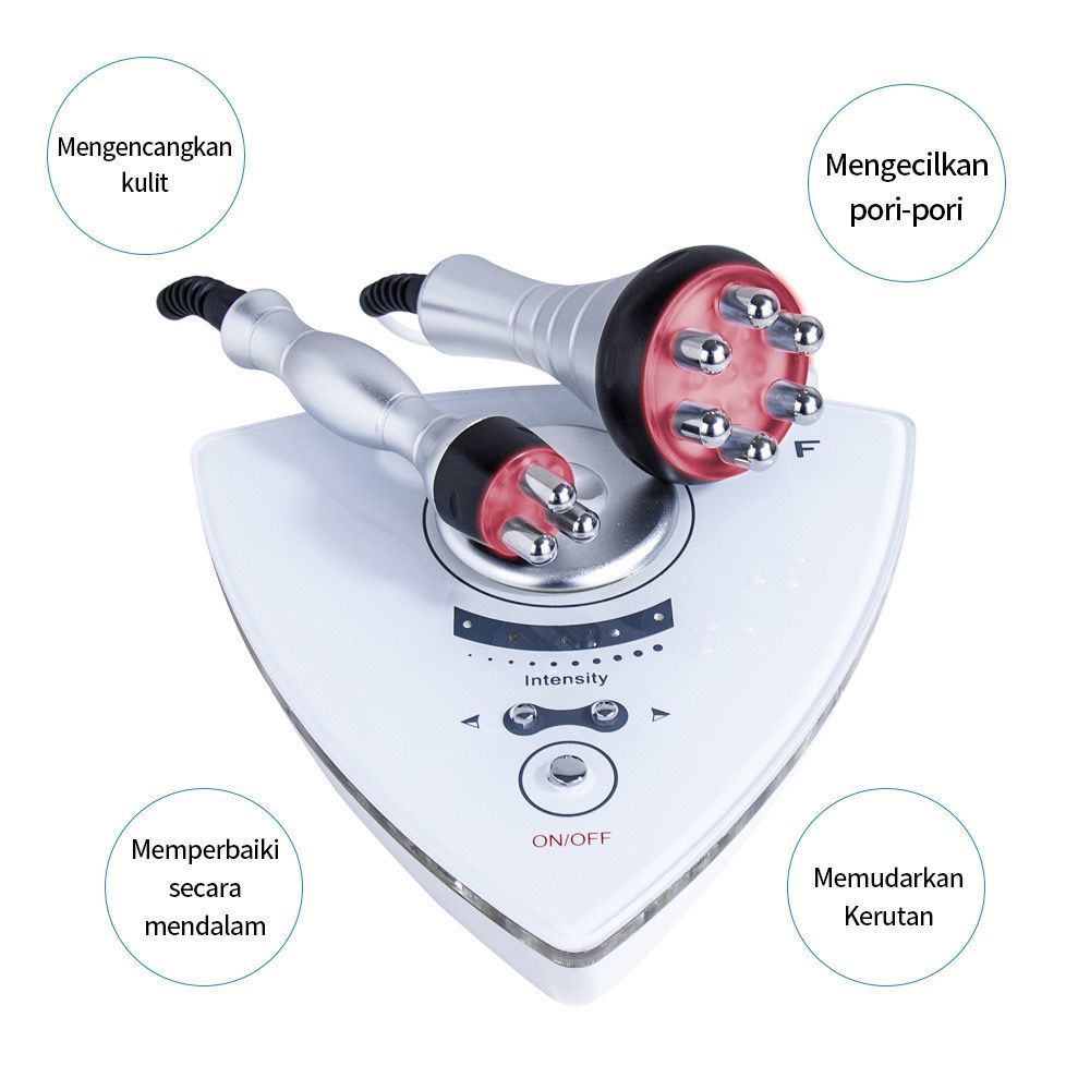 Mini RF Wajah Badan Mengencangkan Kulit Alat Kecantikan 3 Polar 6 Polar Radio Frequency Lemak Sel me
