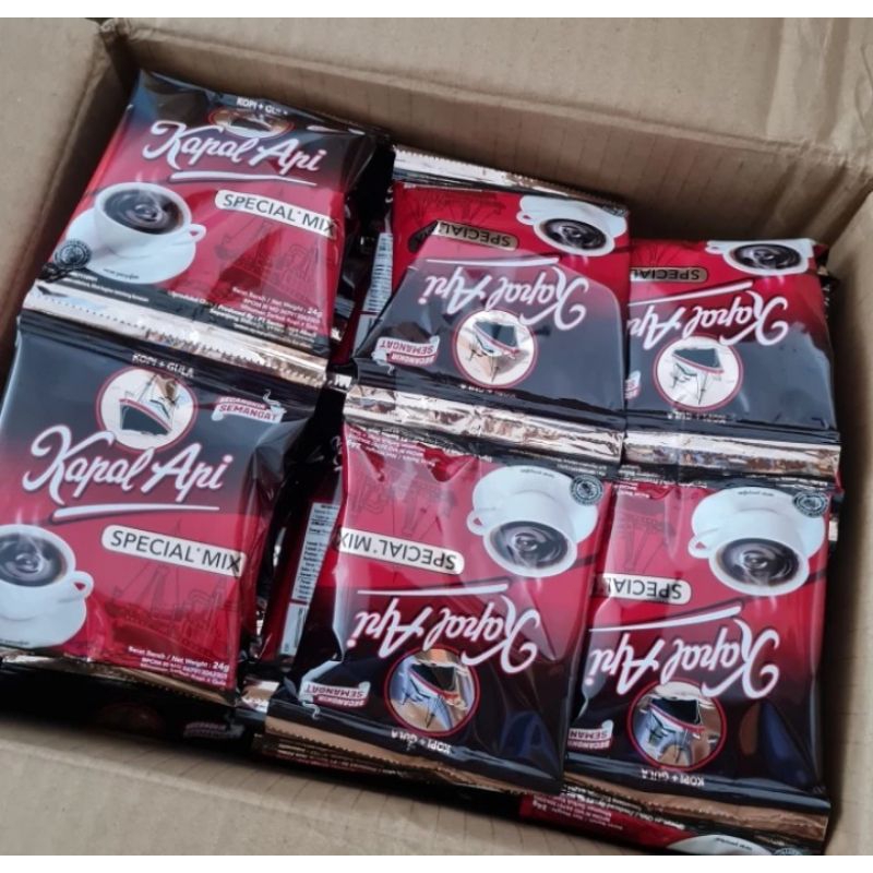 

Kopi kapal api spesial mix isi 10 sachet