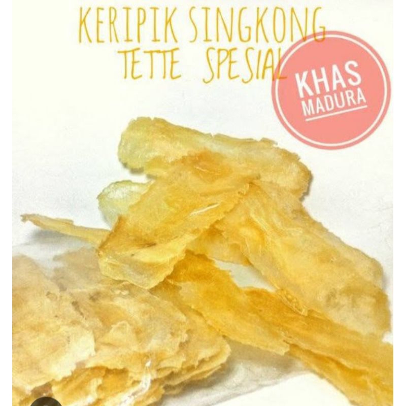

KRIPIK SINGKONG KHAS MADURA/KRIPIK TETTE