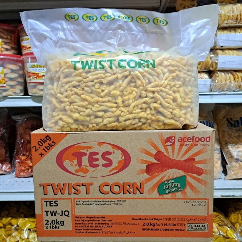 

Twis corn Jagung Bakar 2 kg/ Tes twis corn