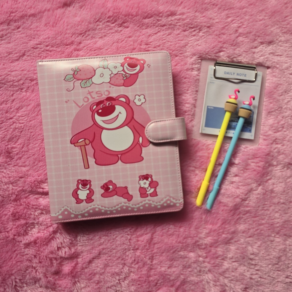 

Promo Binder Motif Lotso Ukuran A5 20ring Dan B5 26ring Bahan Kulit Sintetis Binder Aesthetic