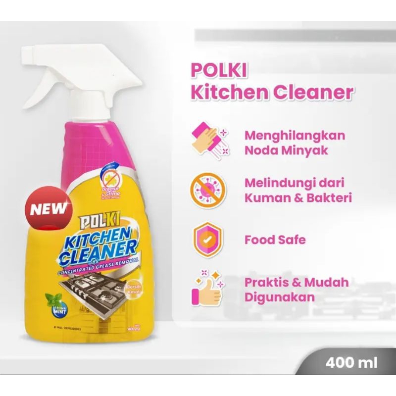 Promo 7.7 Paket Polki Fantastic Four / Polki Pembersih 4jenis / Polki Pembersih Komplit / Polki