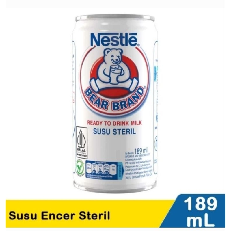 

TERMURAH Susu Beruang Bear Brand 189ml Expired May 2026